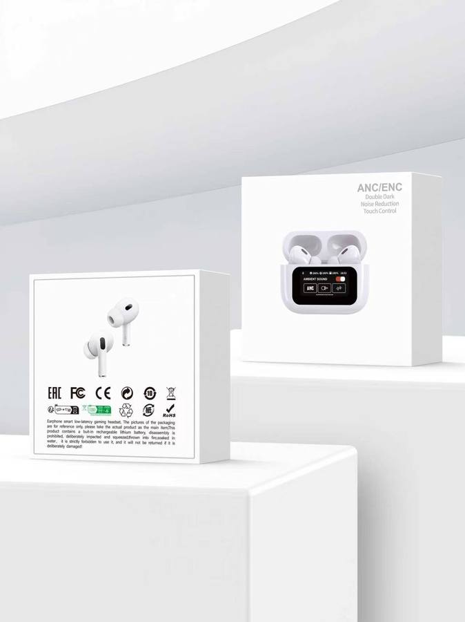 AirPro7-v2 - Headset Bluetooth wholesale, factory packaging shown