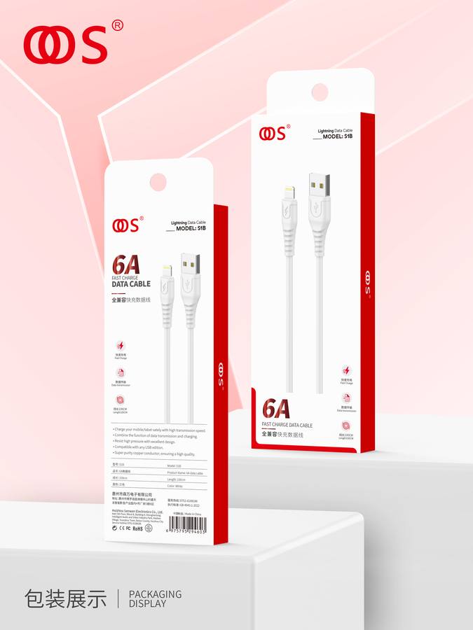 S1B - Data Cables wholesale, factory packaging shown
