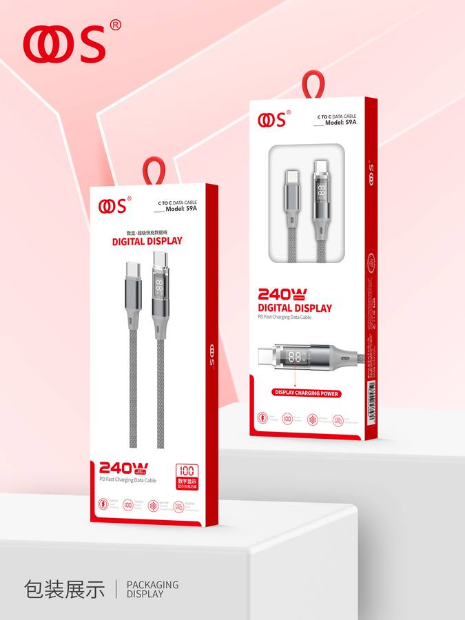 S9A - Data Cables wholesale, factory packaging shown