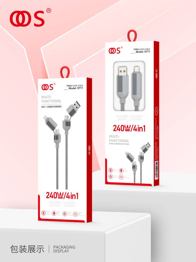 SY11 - Data Cables wholesale, factory packaging shown